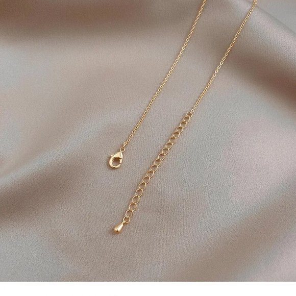 New Retro Wheat Leaf Clavicle Chain Sexy Sling Necklace - Picture 4 of 8